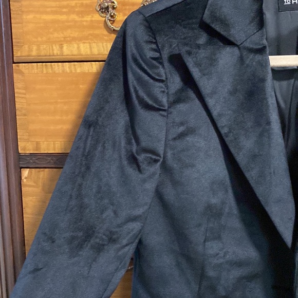 NWOT Straight To Hell black velvet blazer - Picture 4 of 10